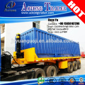 18780*2450*3980mm 3 axles Size and Steel Material container self loading trailer